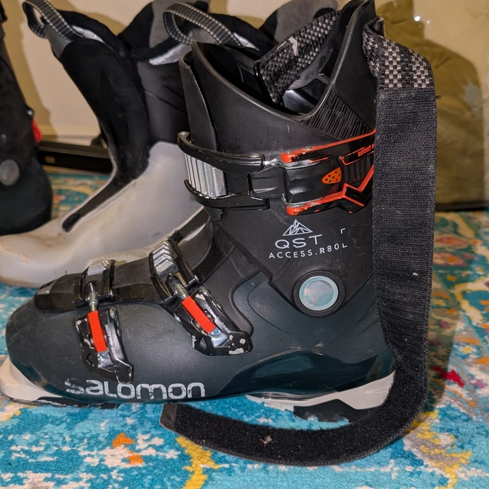 Salomon Quest Access R80 Men's Size 27- 27.5 All Mountain Ski Hike Boots - Picture 4 of 12
